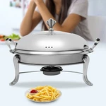 Restaurant Buffet Chafing Dish Catering Food Warmer Stainless Steel Round - 26CM. Fixed Price $22.43.