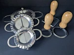 Pasta Making Tools Lot Of 6 Empanadas Dumplings Ravioli Cutters Stainless Steel. Fixed Price $29.95.