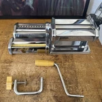 Marcato Atlas 150 Mm Deluxe Pasta Maker Silver Attachments Vintage. Fixed Price $69.95.