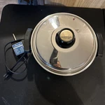 Kitchen Craft West Bend Liquid Core Stainless Electric Skillet 11" 900W Usa Nib. Fixed Price $64.99.