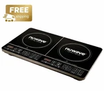 Nuwave Dual Induction Cooktop 11.5" Portable Double Burner Precision New. Fixed Price $207.00.
