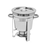 Round Soup Chafer Catering Chafing Dish Food Pan Warmer For Restaurant Kitchen. Fixed Price $50.71.