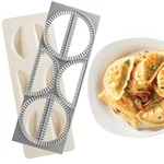 Cucinapro Maker W Tray & Press- Pierogis, Dumplings, 6, Silver. Fixed Price $35.99.