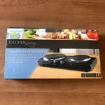 Kitchen Living Double Burner Electric Hot Plate 45360. Fixed Price $35.98.