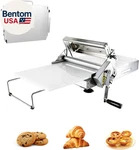 Folding Dough Sheeter 12" Manual Hand Crank Roller Machine, Stainless. Fixed Price $317.71.
