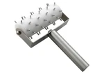 Winco Medium White Stainless Steel Dough Roller W/ Handle. Fixed Price $50.86.