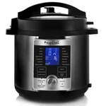 Megachef Electric Pressure Cooker 6 Qt Stainless Steel Pot Digital Programmable. Fixed Price $87.06.