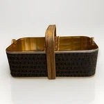 Vintage Salton Hot Basket Warmer Woven Brown Wicker Rolls Bread Buns -. Fixed Price $24.26.