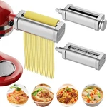 Pasta Maker Spaghetti Roller Vertical Stand Mixer Attachment Set For Kitchenaid. Fixed Price $23.39.