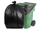 Plasticmill 100 Gallon Contractor Bags: Black, 3 Mil, 67X79, Bags.. Fixed Price $52.81.