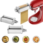 Pasta Attachment For Kitchenaid Stand Mixer Included Sheet Roller, Spaghet. Fixed Price $188.34.