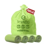 Simply Bio 50-55 Gallon Compostable Trash Bags Count (pack Of 100), Green. Fixed Price $222.77.