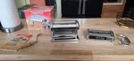 Vintage Imperia Pasta Maker Machine SP-150 Made Italy Spaghetti Attachment. Fixed Price $65.00.