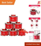 6 Pack Chafing Fuel Liquid Safe For Food Warmer Catering Buffet Serve. Fixed Price $27.97.