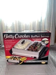 Betty Crocker Stainless Steel Buffet Server With - 2.5 Qt Trays 120V 200W. Fixed Price $45.00.