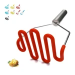 Potato Masher Silicone Protect Body With Premuim Stainless Steel Non Scratch. Fixed Price $15.49.