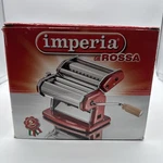 Imperia La Rossa Pasta Maker 100% Made In Italy Heavy Duty Construction Red. Fixed Price $70.00.