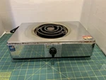 13X8 Rare Capitol Single Electric Burner Usa Works Tested Cul 250 Vintage 1100W. Fixed Price $44.96.