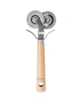 Fantes Double-blade Pastry Ravioli Pasta Dough Cutter Crimper Wheel, Stainles.... Fixed Price $17.67.