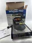 Waring Professional SB30 1300-WATT Portable Stainless Steel Single Burner. Fixed Price $69.95.