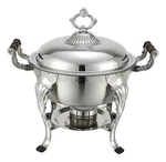Winco Round Crown Chafer, 6-QUART, Stainless Steel. Fixed Price $111.88.