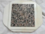 Vintage Microwaveable Hot Plate Granite Square 6 X Core Heating By Ontel. Fixed Price $19.99.
