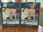 Towle Silversmiths Butter Warmer Set Of 2. Fixed Price $25.00.
