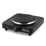 Aroma AHP-303 Single Burner Electric Hot Plate Portable Black Kitchen Cooking. Fixed Price $22.23.