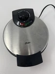 Oster Belgian Waffle Maker Stainless Steel CKSTWF2000 Nonstick Plates. Fixed Price $10.00.