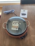 Simply Ming Induction Cooktop With 12" Grill Pan. Fixed Price $87.00.
