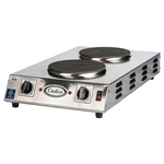 Cadco CDR-2CFB Double Cast Iron Burner Front-to-back Electric Hotplate. Fixed Price $429.60.