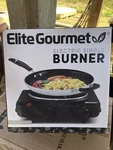 Elite Gourmet ESB-301BF Electric Hot Burner. Fixed Price $9.92.