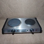 Waring DB60 Heavy-duty Commercial Double Burner. Fixed Price $59.00.