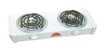 Double Burner Elect Wht. Fixed Price $54.42.