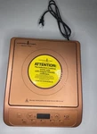 Copper Chef Induction Cooktop KC16067-00300 Portable Electric Stove. Fixed Price $39.50.