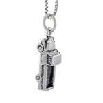 Sterling Silver Pick Up Truck 3D Pendant / Charm, Italian Box Chain. Fixed Price $29.99.