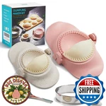 Mumsung Empanadas Press Maker Dumpling Mold Set Dough Cutter Large Small. Fixed Price $43.66.