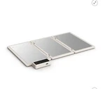 Bella Fold And Store Warming Tray Oatmilk Stainless Steel Temp Control. Fixed Price $37.95.