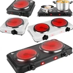 Electric Infrared Burner Portable Heating Stove Countertop Rv. Fixed Price $35.91.