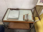 Mid Century/vintage Salton Hotable Cart Lot. Fixed Price $475.00.