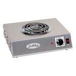Broilking CSR-1TB 1100 Watt Electric Countertop Hot Plate With Single Coiled Bur. Fixed Price $244.72.