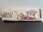 Vintage Pasta Drying Rack By Himark All Natural Wood Item No 15-4156 Made Usa. Fixed Price $29.97.