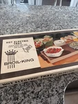 Vintage Broil King 1418-11 Electric Warming Tray Walnut Nos New Box. Fixed Price $54.99.
