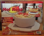 As Seen On Tv Hot Rock Microwaveable - Plate New In Box Never Used. Fixed Price $24.00.