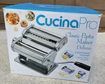 Cucina Pro Classic Pasta Maker Deluxe Pre-owned. Fixed Price $31.50.