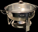 Seville Classics Commercial 18/10 Stainless Steel Lg 13" Qt Chafing Dish 14009. Fixed Price $39.93.